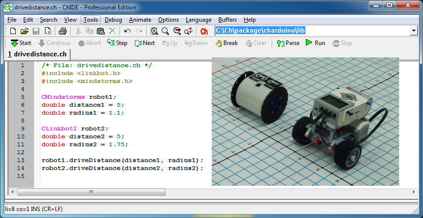 best free c compiler for robotics